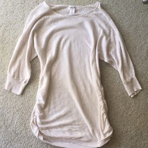 Scoop neck Maternity sweater